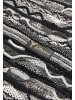 Carlo Colucci KnittedScarf Corapi in Schwarz / Grau
