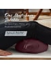 DoYourFitness Yoga-Kissen Ganesh gefüllt Dinkelspelz braun Halbmond Braun
