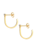 Elli Ohrringe 925 Sterling Silber Geo in Gold