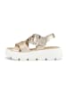 Gabor Fashion Plateau Sandalen in gold
