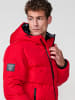 KOROSHI Gesteppte Jacke. in rot