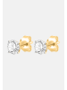 Ethische Diamanten Ohrringe aus 375 Gelbgold mit Lab Grown Diamant