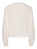 Pieces Strickjacke in Cloud Dancer