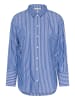 Soaked in Luxury Langarm - Hemd SLCalken Lockere Passform in Nouvean Navy Stripe