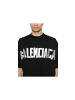 Balenciaga Tape Logo T-Shirt Schwarz