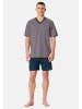 Schiesser Schlafanzug Comfort Nightwear in Mehrfarbig