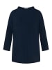 Ulla Popken Sweatshirt in dunkles marine