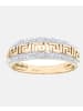 Diamant L'éternel Ring aus 375 Gelbgold mit Diamant