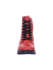 Gemini Schnürboot Warmfutter in rot