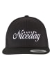 Mister Tee Snapback in black