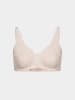 Erlich Textil  Paula bügelloser BH große Cups starker Halt aus Polyamid - verstellbare Träger, Paula bügelloser BH große Cups starker Halt aus recyceltem Polyamid - verstellbare Träger in cappuccino