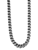 Adeliás Herren Halskette aus Edelstahl 50 cm in silber