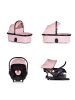 Chipolino Kombikinderwagen 3in1 Marbella in rosa