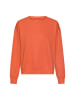 Camel Active Sweatshirt aus Baumwollgemisch in Orange