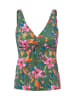 LASCANA Tankini-Top in tanne mehrfarbig - 0001