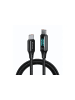 Mcdodo 100 W Typ-C-zu-Typ-C-Digitalkabel QC4.0 PD-Ladekabel LED-Schnellladung in Grau