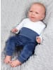 TupTam Baby Jungen Nicki Hose Jogginghose 3er Pack in blau/grau