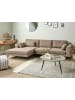 Beliani Ecksofa FLAM in Braun/Schwarz - (W) 275 x (H) 80 x (L) 158 cm