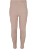Urban Classics Urban Classics Damen Girls High Waist Jersey Leggings in duskrose