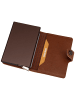 Secrid Geldbörse Premium Miniwallet+ Emboss Lin in Cognac