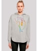 F4NT4STIC Oversized Hoodie Buzz Lightyear Blended Stare in grau