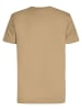 Petrol Industries T-Shirt mit Logo Windward in Braun