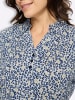 WITT WEIDEN Print-Shirt in dunkelblau-vanille-bedruckt