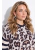 MIAMODA Strickjacke in helles champagner