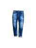 Dsquared2 Yellow Patch Distressed Denim Jeans