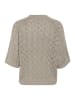Kaffe Strickpullover KAnika Loose fit in Elephant Skin