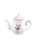 Villeroy & Boch Teekanne Vieux Luxembourg in Weiß-Blau 1,1 Liter in weiß-blau