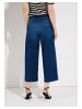 More & More High Waist Jeans Culotte in dark blue denim