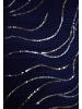 usha BLACK LABEL Damen Midirock in Marine