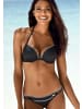 Sunseeker Push-Up-Bikini-Top in schwarz