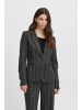 ICHI Blazer IHRUTI Regular fit in Dark Grey Melange Stripe