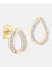 Diamant L'éternel Ohrstecker aus 375 Gelbgold mit Diamant