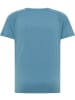 Joy Sportswear T-Shirt QUIRIN in metallic blue melange