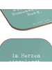 Mr. & Mrs. Panda Coaster Spruch Bonusvater Herz mit Spruch in Meeresbrise