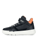 Geox Sneaker in Schwarz/Orange