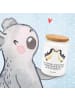 Mr. & Mrs. Panda Keksdose Pinguin Liebe mit Spruch in Weiß