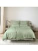 Schöner Wohnen Kollektion Satin Bettwäsche PLAIN in Grün