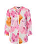 Franco Callegari Leinenbluse in pink weiß - 0102