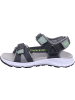superfit Sandalen Kinder Criss Cross in Grau
