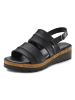 LASCANA Sandalette in schwarz