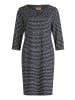 CARTOON Casual-Kleid mit Muster in Dunkelblau/Weiß