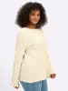 sheego Langarm-Shirt in champagner