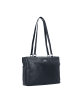 PICARD Really Schultertasche Leder 29 cm in schwarz