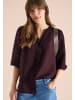 Cecil 3/4-Arm Bluse aus Leinenmix in Rot