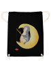 Mr. & Mrs. Panda wander rucksack Pinguin Mond ohne Spruch in Schwarz