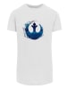 F4NT4STIC T-Shirt Star Wars Rise Of Skywalker Rebellen Logo Wave' in weiß